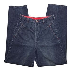 Wrangler Vintage Bareback High Rise Dark Wash Talon Zip Jeans